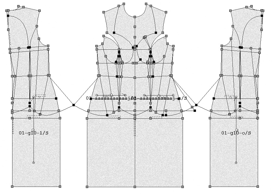 Body Height Pattern Making Shapes & Silhouette — Flat Pattern Making Company & Academy